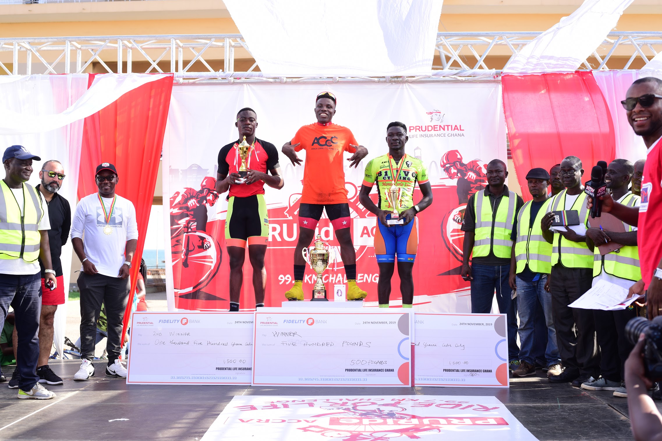 Prudential Life organizes its maiden PruRide Accra Urban ...